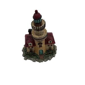 Lighthouse Figurine 4”Multicolor Decor
